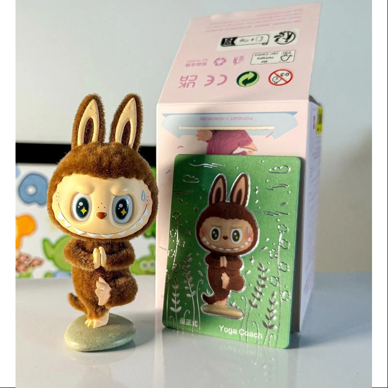Labubu The Monsters Lazy Yoga Series Secret Yoga Coach 1 Labubu The Monsters Lazy Yoga Series Secret Yoga Coach