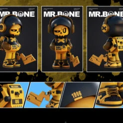 MR.BONE Gameman Series Secret Yellow Lightning