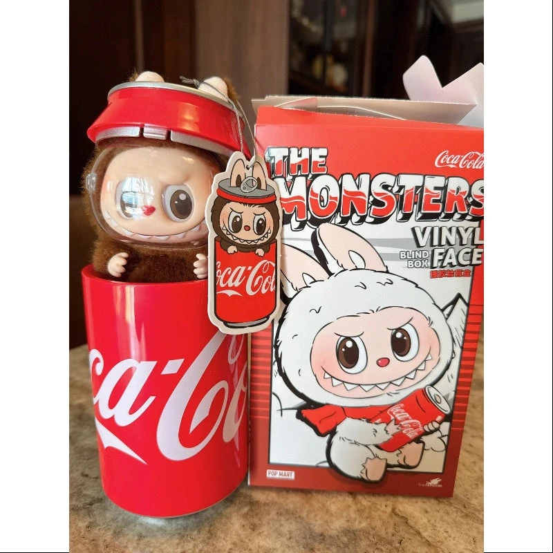 Labubu The Monsters Coca Cola Series Vinyl Face Pendant Secret Mysterious Guest(1/72) 1 Labubu The Monsters Coca Cola Series Vinyl Face Pendant Secret Mysterious Guest(1/72)