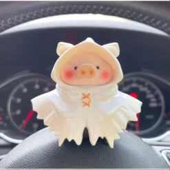 LuLu The Piggy The Wizard Series Secret Magic Cloak（White）