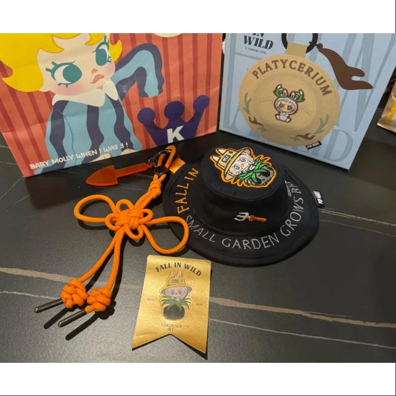 Labubu FALL IN WILD Bucket Hat Mini Bag Blind Box Series SECRET GARDENER 2 Labubu FALL IN WILD Bucket Hat Mini Bag Blind Box Series SECRET GARDENER - Image 2